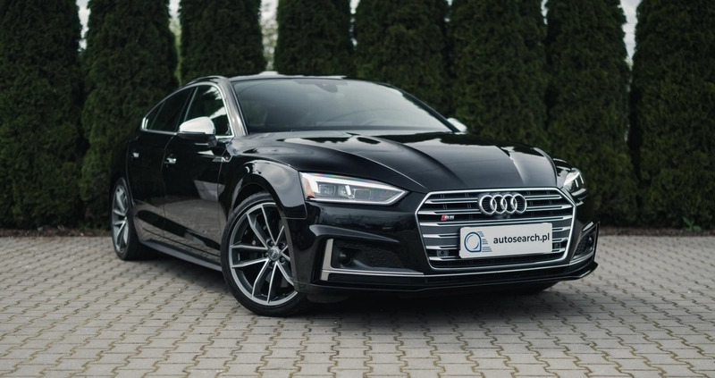 Audi S5 cena 164990 przebieg: 91700, rok produkcji 2018 z Suchedniów małe 781